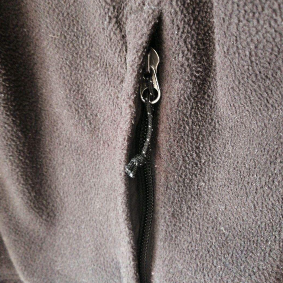 THE NORTH FACE(ザノースフェイス)のノースフェイス　フリースジャケット　両面刺繍ロゴ　ジップアップ　ブラック 黒 メンズのジャケット/アウター(ブルゾン)の商品写真