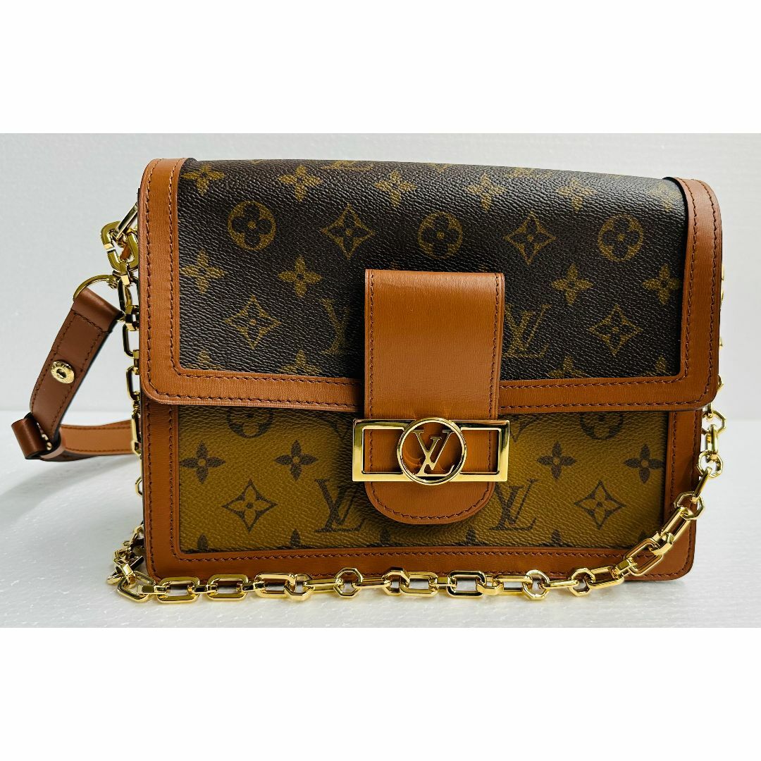 LOUIS VUITTON(ルイヴィトン)の【♡♡♡様専用】ヴィトン モノグラム リバース ドフィーヌ MM  レディースのバッグ(ショルダーバッグ)の商品写真