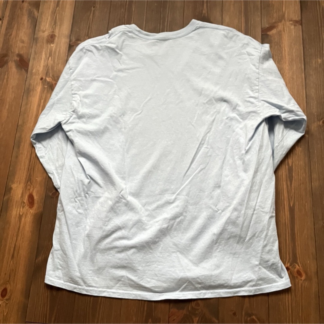 GILDAN(ギルタン)のGILDAN ロンＴ ライトブルー XL メンズのトップス(Tシャツ/カットソー(七分/長袖))の商品写真