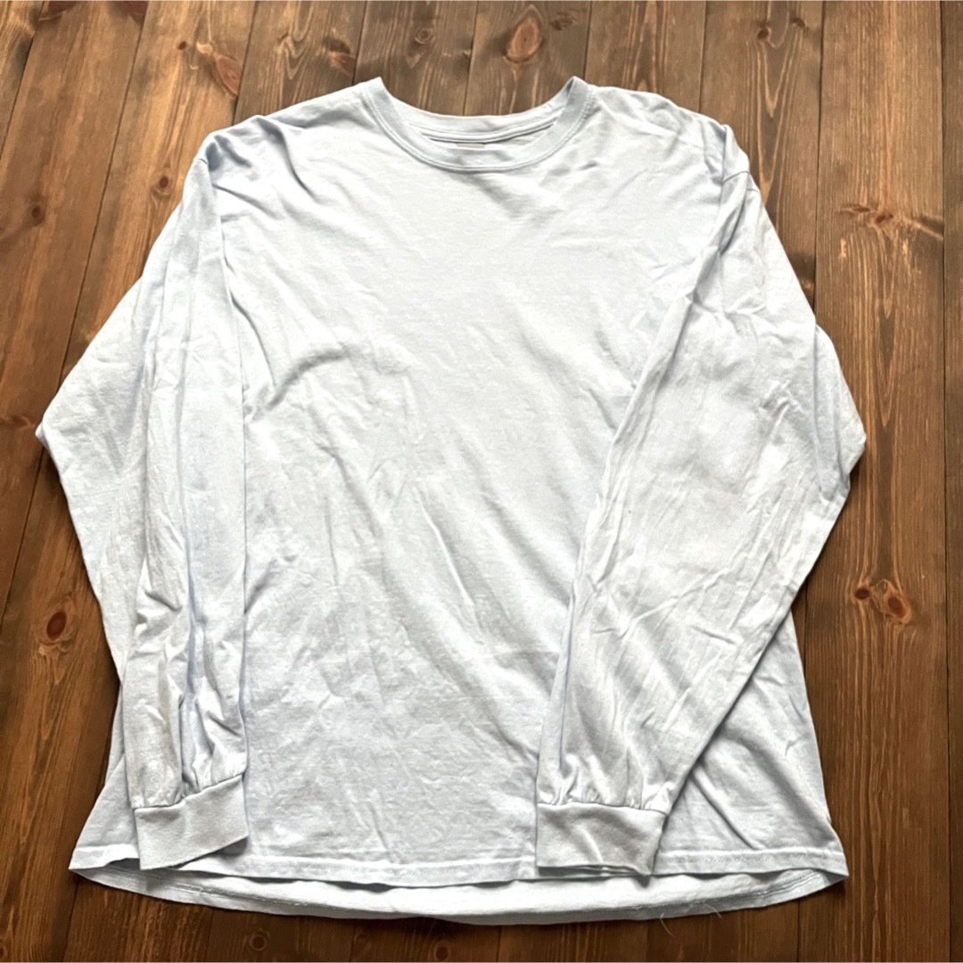 GILDAN(ギルタン)のGILDAN ロンＴ ライトブルー XL メンズのトップス(Tシャツ/カットソー(七分/長袖))の商品写真