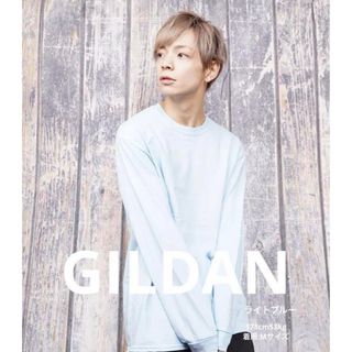 ギルタン(GILDAN)のGILDAN ロンＴ ライトブルー XL(Tシャツ/カットソー(七分/長袖))