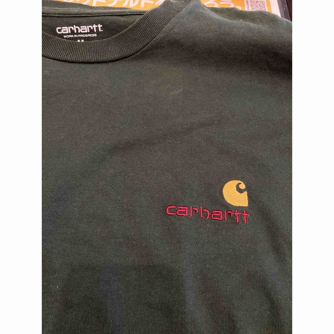 carhartt(カーハート)のカーハート carhartt アメリカンスクリプトロングスリーブ tシャツ メンズのトップス(Tシャツ/カットソー(七分/長袖))の商品写真