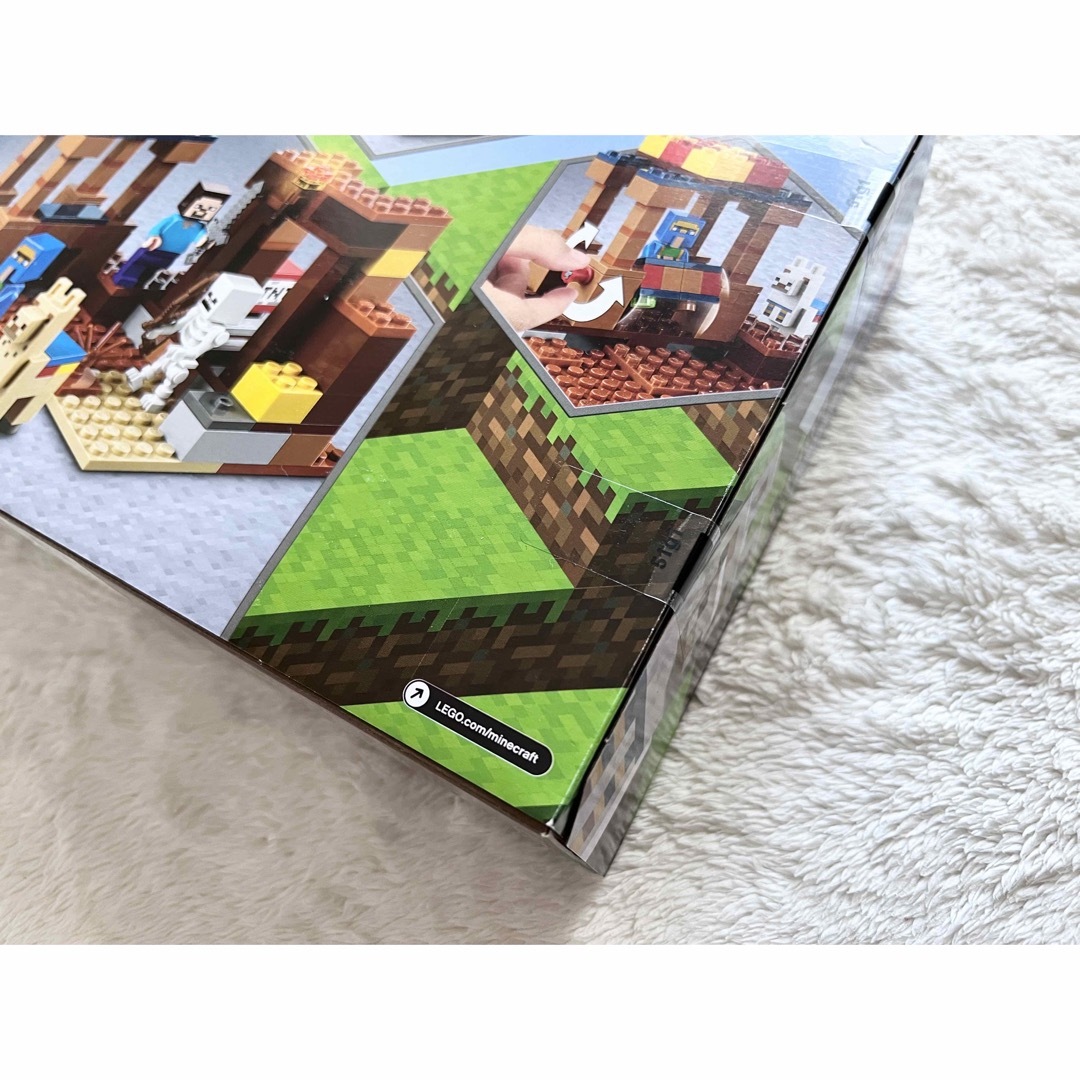 Lego(レゴ)のLEGO 村人の交易所　マイクラ　マインクラフト　Minecraft ラマ キッズ/ベビー/マタニティのおもちゃ(知育玩具)の商品写真