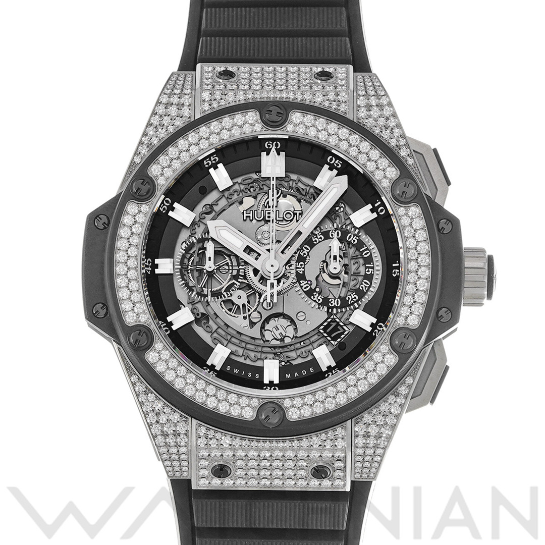 HUBLOT(ウブロ)の中古 ウブロ HUBLOT 701.NX.0170.RX.1704 スケルトン メンズ 腕時計 メンズの時計(腕時計(アナログ))の商品写真