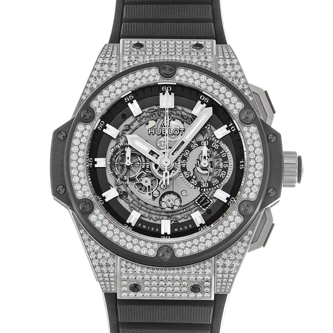 HUBLOT(ウブロ)の中古 ウブロ HUBLOT 701.NX.0170.RX.1704 スケルトン メンズ 腕時計 メンズの時計(腕時計(アナログ))の商品写真