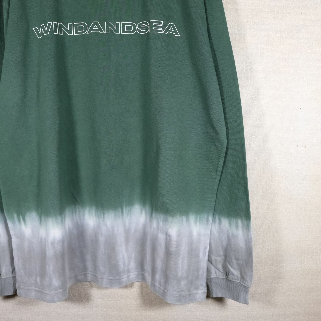 WIND AND SEA - WIND AND SEA Tie Dye L/S Tee 長袖 Green Mの通販 by