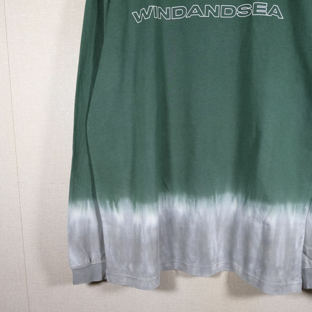 WIND AND SEA - WIND AND SEA Tie Dye L/S Tee 長袖 Green Mの通販 by