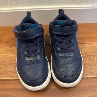 ナイキ(NIKE)のNIKE 男の子 スニーカー ネイビー 15cm(スニーカー)