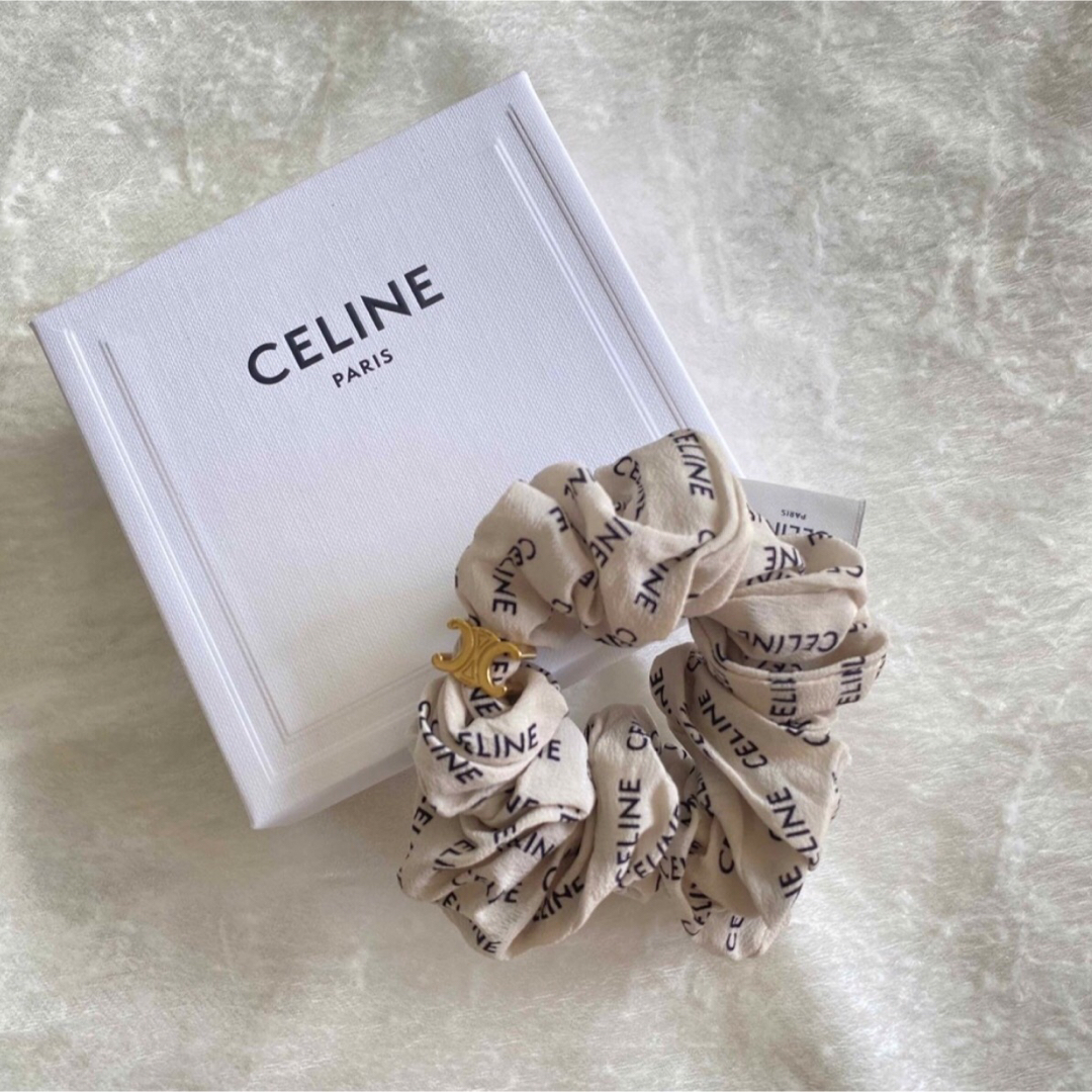 celine(セリーヌ)のセリーヌ　シュシュ　CELINE レディースのヘアアクセサリー(ヘアゴム/シュシュ)の商品写真