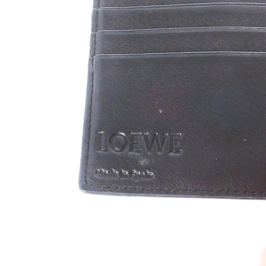 LOEWE(ロエベ)のロエベ ミディアムバーティカルウォレット 二つ折り財布 アナグラム 赤系 レディースのファッション小物(財布)の商品写真