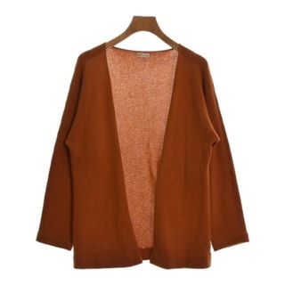 エルメス(Hermes)のHERMES エルメス カーディガン XS オレンジ 【古着】【中古】(カーディガン)