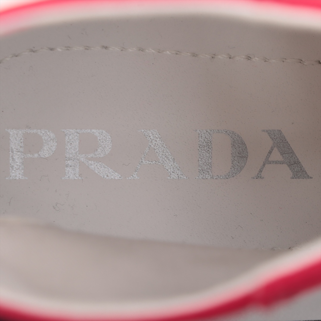 PRADA(プラダ)のプラダ  キャンバス 36 ホワイト レディース スニーカー レディースの靴/シューズ(スニーカー)の商品写真
