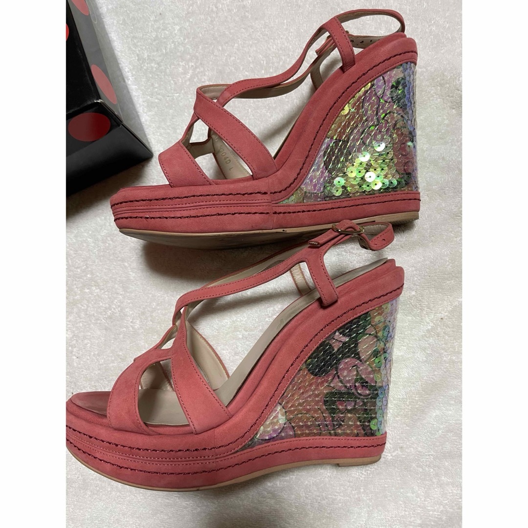 DIANA(ダイアナ)のDIANA&Disney ウェッジソールサンダル レディースの靴/シューズ(サンダル)の商品写真