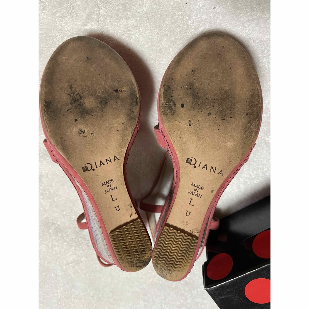 DIANA(ダイアナ)のDIANA&Disney ウェッジソールサンダル レディースの靴/シューズ(サンダル)の商品写真