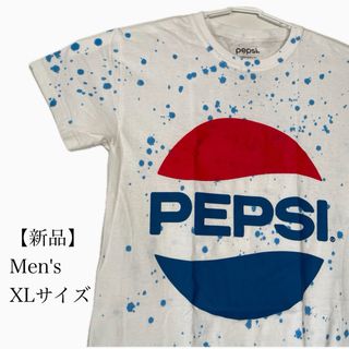 コカコーラ(コカ・コーラ)の【新品】ペプシコーラ　Tシャツ　メンズXL No.2(Tシャツ/カットソー(半袖/袖なし))