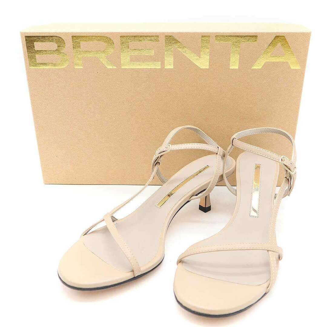 BRENTA  ブレンタ ストラップサンダル ベージュ 35 1/2 レディースの靴/シューズ(サンダル)の商品写真
