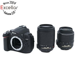 ニコン(Nikon)のNikon　デジタル一眼レフ D5000 ダブルズームキット　訳あり(デジタル一眼)