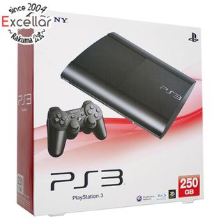 プレイステーション3(PlayStation3)のSONY　プレイステーション3 250GB ブラック CECH-4200B　コントローラーなし 元箱あり(家庭用ゲーム機本体)