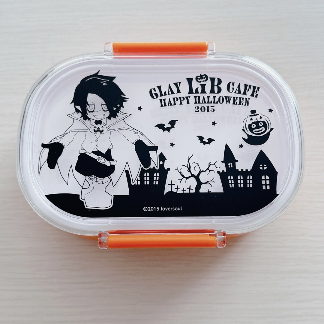 GLAY LiB CAFE 2015 TERU ランチボックス　お弁当箱 エンタメ/ホビーのタレントグッズ(ミュージシャン)の商品写真