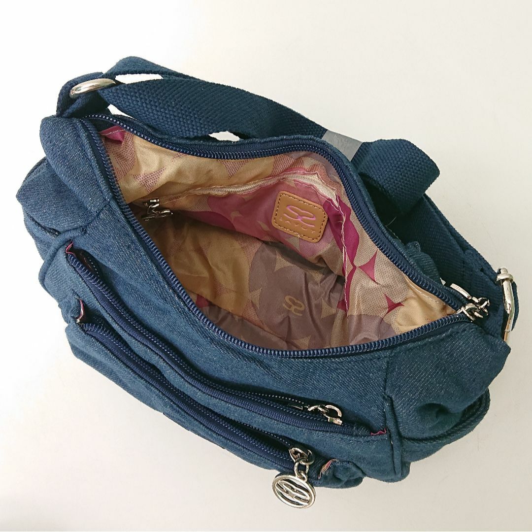 SAVOY(サボイ)の新品 SAVOY サボイ SM071103 デニムショルダーバッグ レディースのバッグ(ショルダーバッグ)の商品写真