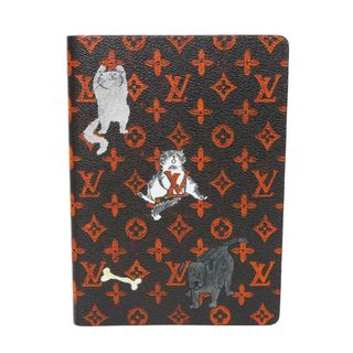 ルイヴィトン(LOUIS VUITTON)のLOUIS VUITTON ルイ・ヴィトン カイエ クレマンス ノートブック 19クルーズ モノグラム キャットグラム トランスフォームド マロン 手帳 GI0358(手帳)