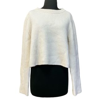 新品！限定色フォクシーManon Sweater白襟ニット♪ピンク