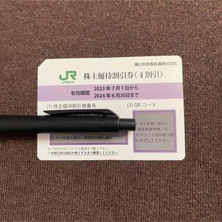 ジェイアール(JR)の【匿名配送】JR東日本　株主優待割引券 1枚　鉄道　クーポン(鉄道乗車券)