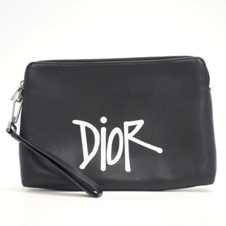 クリスチャンディオール(Christian Dior)のクリスチャンディオール Christian Dior クラッチバッグ
 ショーン・ステューシー ブラック(セカンドバッグ/クラッチバッグ)