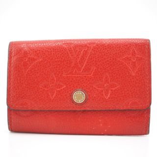 ルイヴィトン(LOUIS VUITTON)のルイヴィトン LOUIS VUITTON キーケース
 アンプラント ミュルティクレ6 M63708 レッド(キーケース)