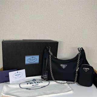 PRADA プラダ　エコファー　バッグ　クラッチ　ポーチ