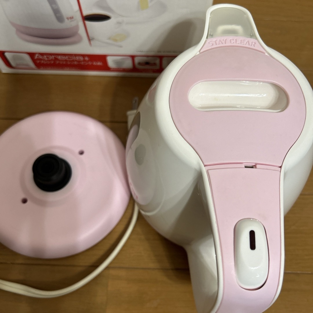 T-fal(ティファール)のT-FAL アプレシア プラス 電気ケトル BF8057JP 0.8L スマホ/家電/カメラの生活家電(電気ケトル)の商品写真