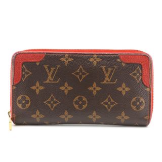 ルイヴィトン(LOUIS VUITTON)のルイヴィトン LOUIS VUITTON 長財布
 モノグラム ジッピーウォレット レティーロ ラウンドファスナー M61854 ブラウン(財布)