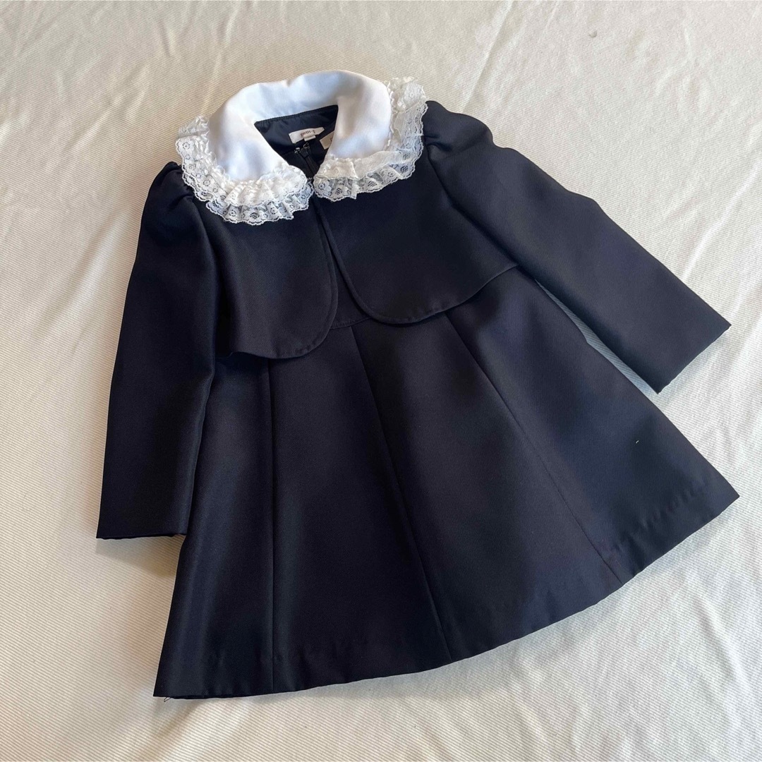 キッズ セレモニー スーツ 110 入園 卒園 七五三 キッズ/ベビー/マタニティのキッズ服女の子用(90cm~)(ドレス/フォーマル)の商品写真