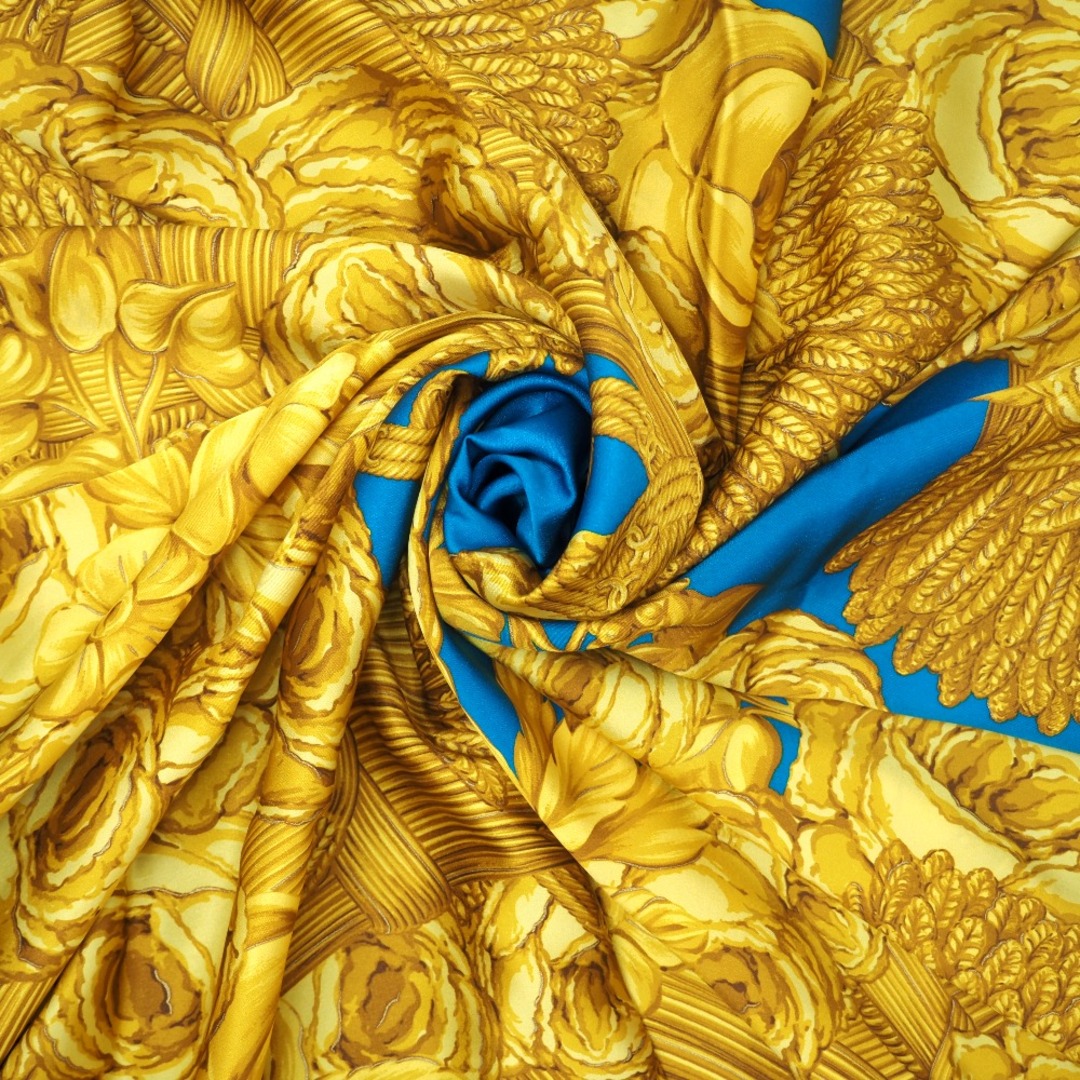 CHANEL(シャネル)のシャネル CHANEL スカーフ
 ココマーク フラワー 花 ブルー レディースのファッション小物(バンダナ/スカーフ)の商品写真