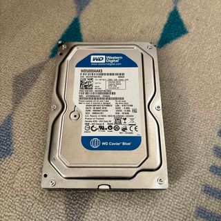 ウェスタンデジタル(Western Digital)の(ジャンク)500GB HDD  WD5000AAK (ウェスタンデジタル)(PCパーツ)