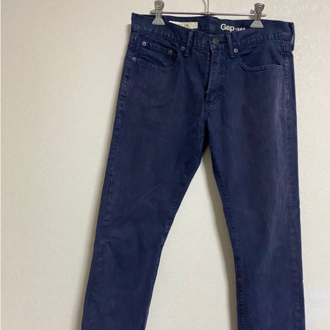 GAP(ギャップ)のGap1969　メンズ　スリムデニムパンツ　30×30　ネイビー メンズのパンツ(デニム/ジーンズ)の商品写真