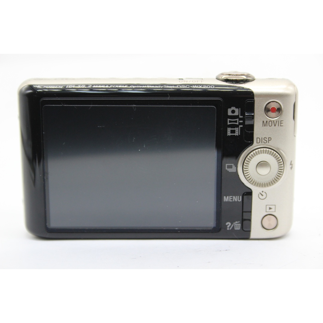 【返品保証】 ソニー SONY Cyber-shot DSC-WX200 ゴールド 10x バッテリー付き コンパクトデジタルカメラ  s6820 スマホ/家電/カメラのカメラ(コンパクトデジタルカメラ)の商品写真
