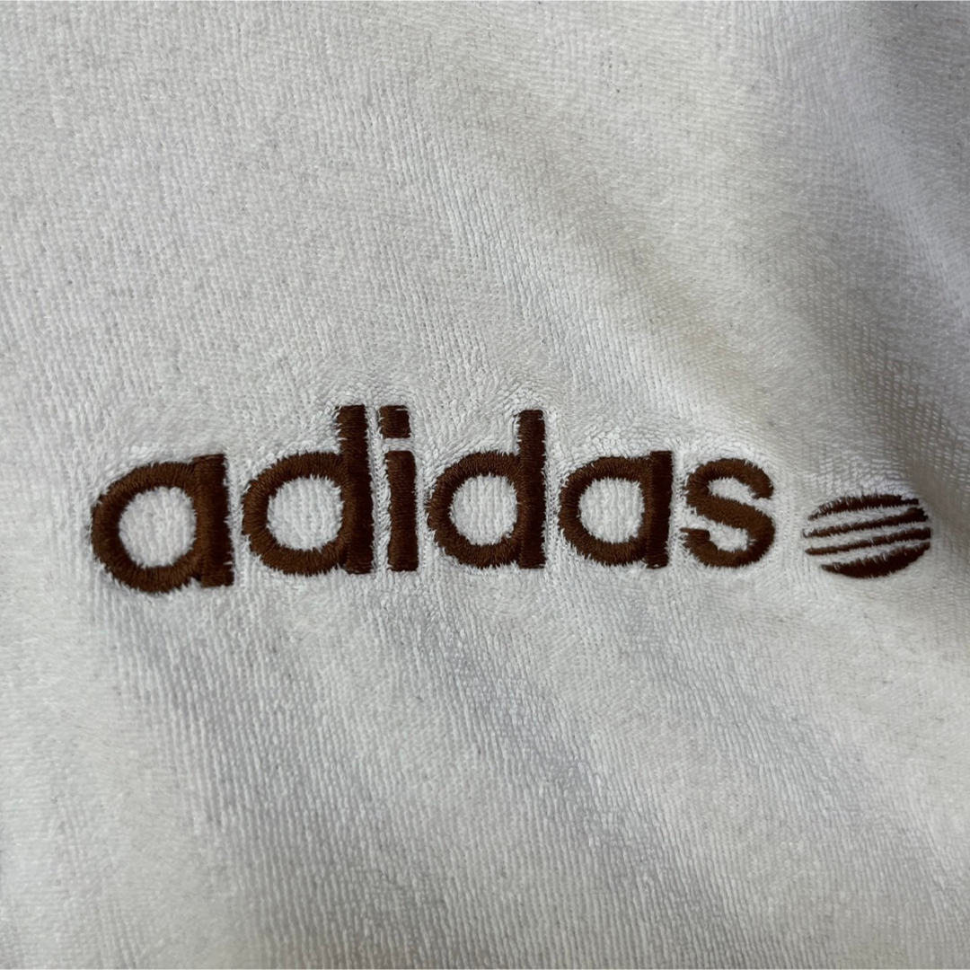 adidas(アディダス)の【アディダスネオ】ジャージ　トラックジャケット　ホワイト　刺繍　パイル生地53 メンズのトップス(ジャージ)の商品写真