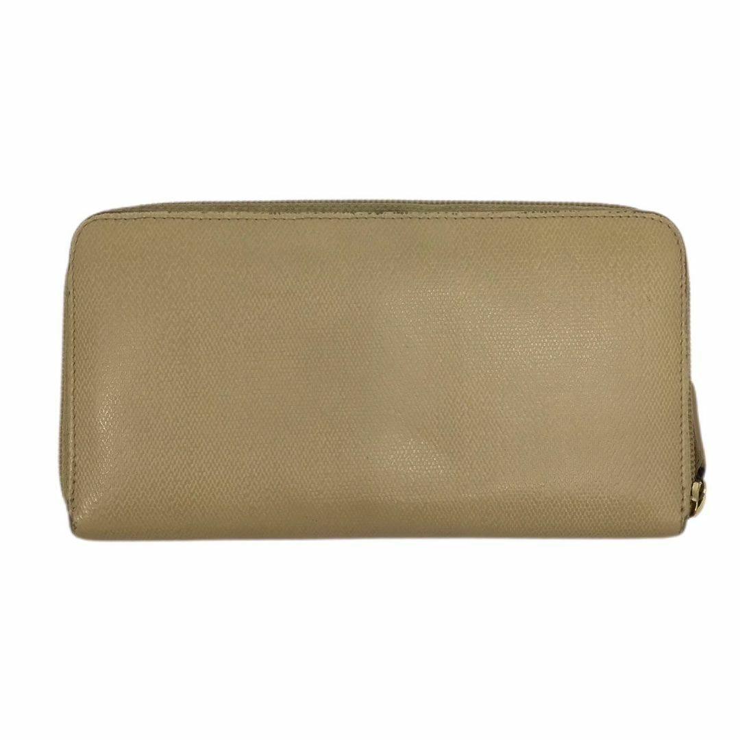 CHANEL シャネル ラウンドファスナー ベージュ ゴールド金具 CHANEL シャネル ラウンドファスナー ベージュ ゴールド金具
