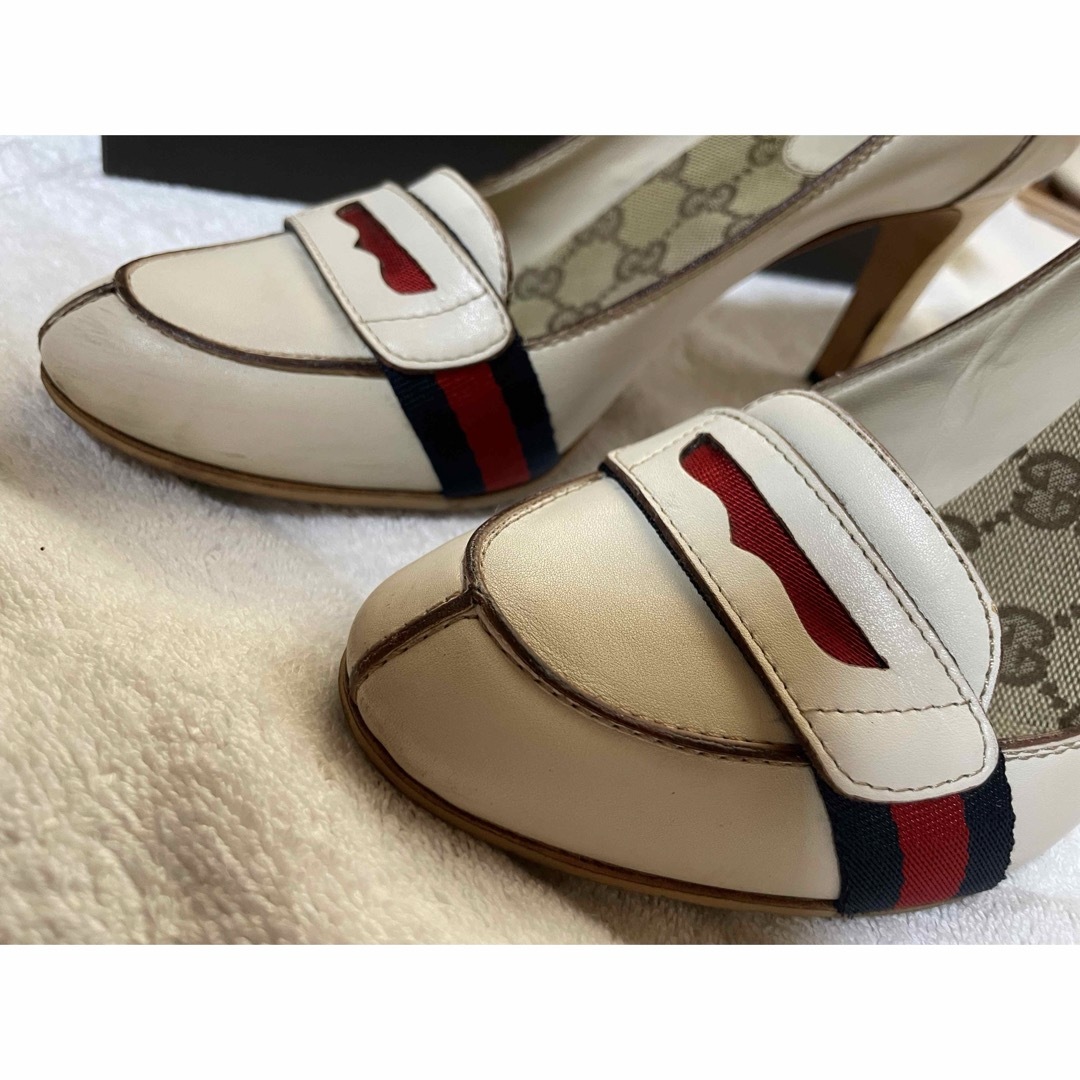 Gucci(グッチ)のグッチ　本革　ハイヒールパンプス レディースの靴/シューズ(ハイヒール/パンプス)の商品写真