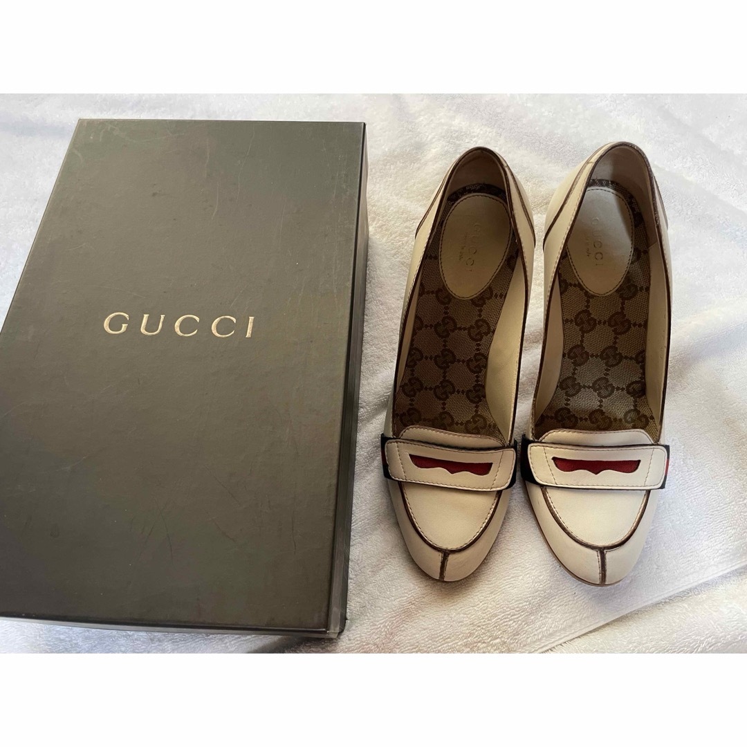 Gucci(グッチ)のグッチ　本革　ハイヒールパンプス レディースの靴/シューズ(ハイヒール/パンプス)の商品写真