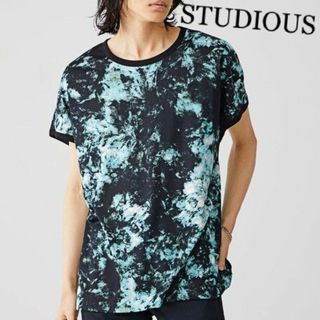 ステュディオス(STUDIOUS)の新品 ステュディオス 強撚スムース ドルマンスリーブカットソー Sサイズ(Tシャツ/カットソー(半袖/袖なし))