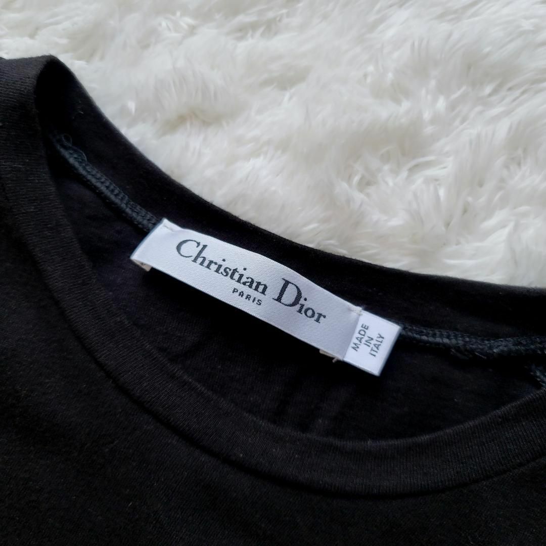 LOUIS VUITTON(ルイヴィトン)のChristian Dior J'ADIOR 8  リネンクルーネックTシャツ レディースのトップス(Tシャツ(半袖/袖なし))の商品写真