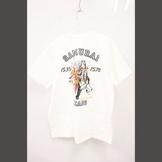 サムライジーンズ(SAMURAI JEANS)のサムライジーンズ SJST18-107 上杉謙信 Tシャツ XL 半袖 白 ●(Tシャツ/カットソー(半袖/袖なし))