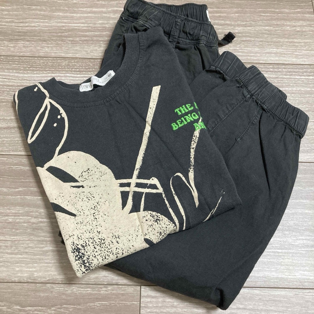 ZARA KIDS(ザラキッズ)のZARA ザラキッズ　Tシャツ　パンツセット売り　122cm キッズ/ベビー/マタニティのキッズ服男の子用(90cm~)(Tシャツ/カットソー)の商品写真