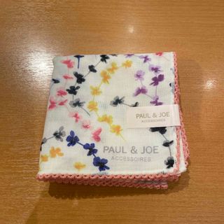 ポールアンドジョー(PAUL & JOE)のPAUL＆JOEミニガーゼハンカチホワイト(ハンカチ)