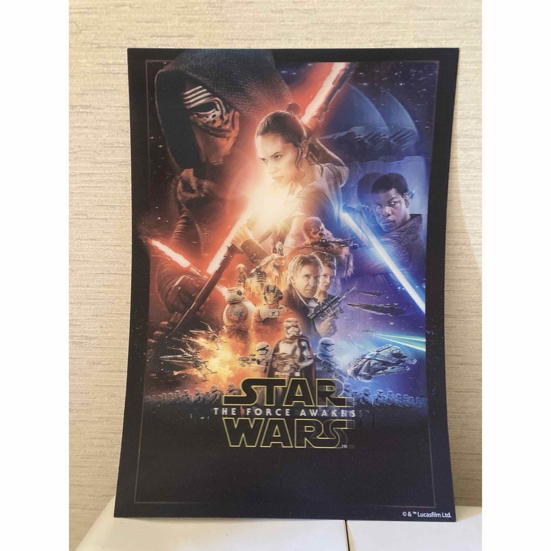 Disney(ディズニー)のSTARWARS 3D 飛び出るボード 小型ポスター エンタメ/ホビーのDVD/ブルーレイ(外国映画)の商品写真