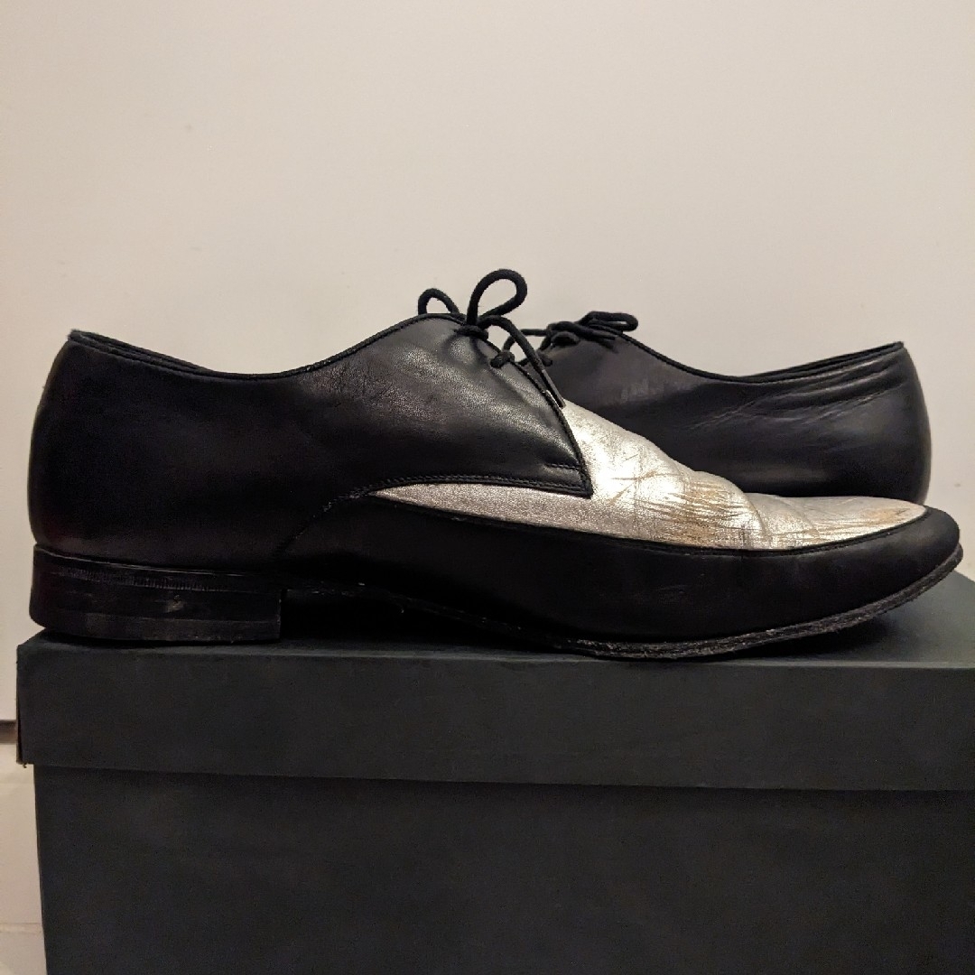 Saint Laurent(サンローラン)のSAINT LAURENT バイカラードレスシューズ メンズの靴/シューズ(ドレス/ビジネス)の商品写真