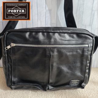 PORTER - 7391 PORTER TANKER SHOULDER BAG BLACKの通販｜ラクマ