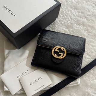 グッチ(Gucci)のGUCCI グッチのマーモント　二つ折り財布(財布)